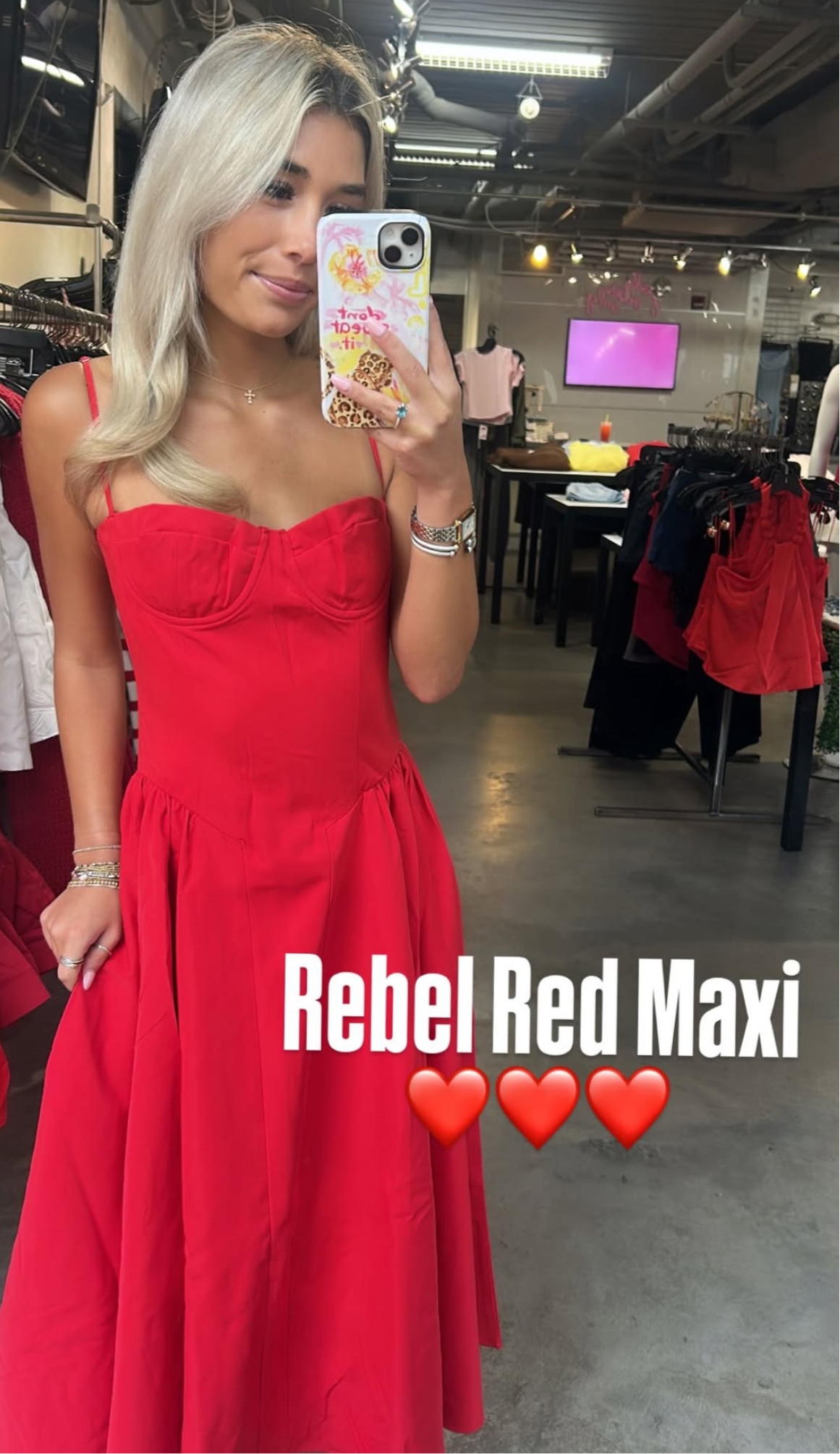 Rebel Red Maxi
