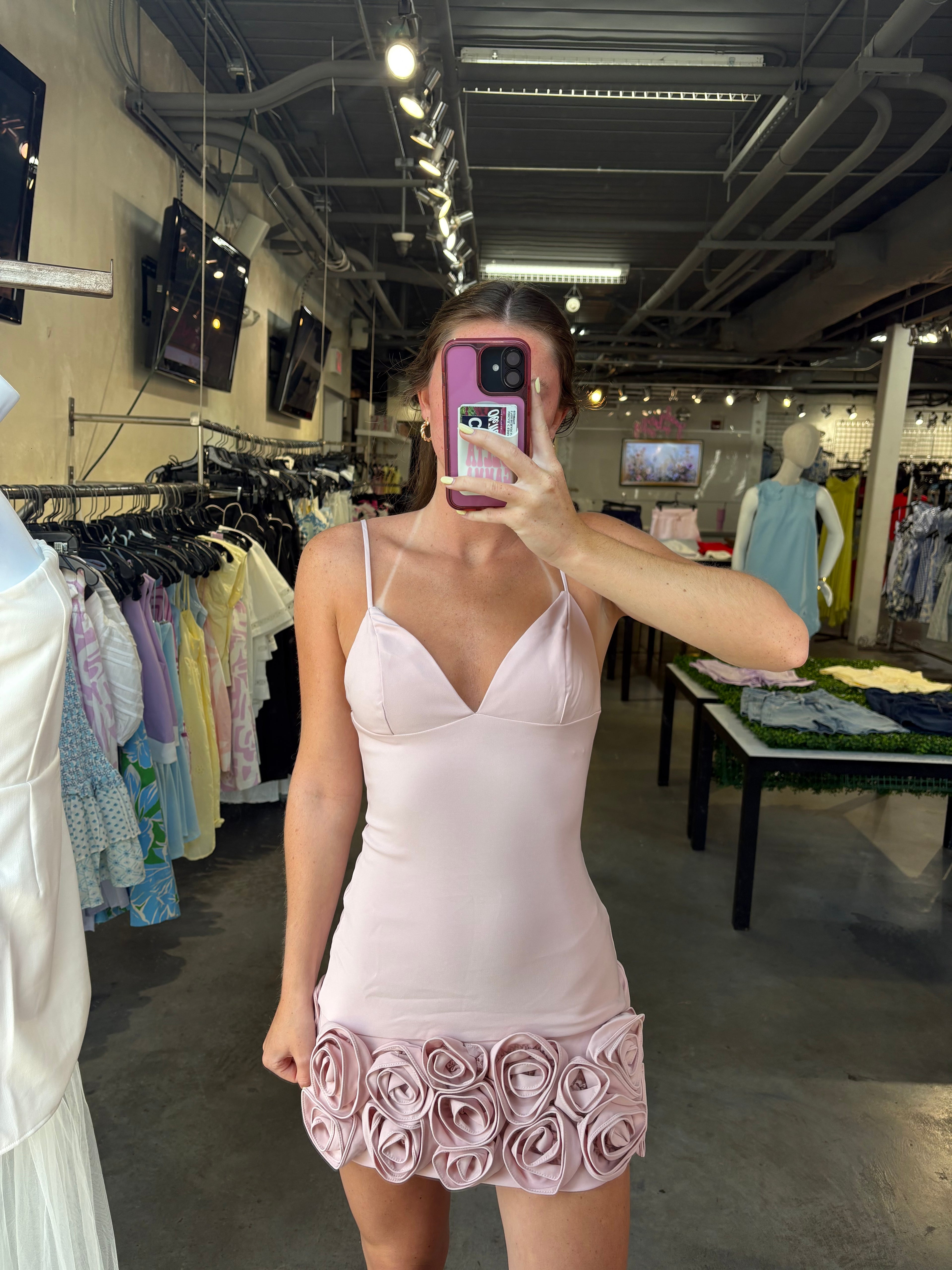 REIN ROSE MINI DRESS