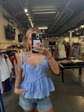 QUINN TIE TOP