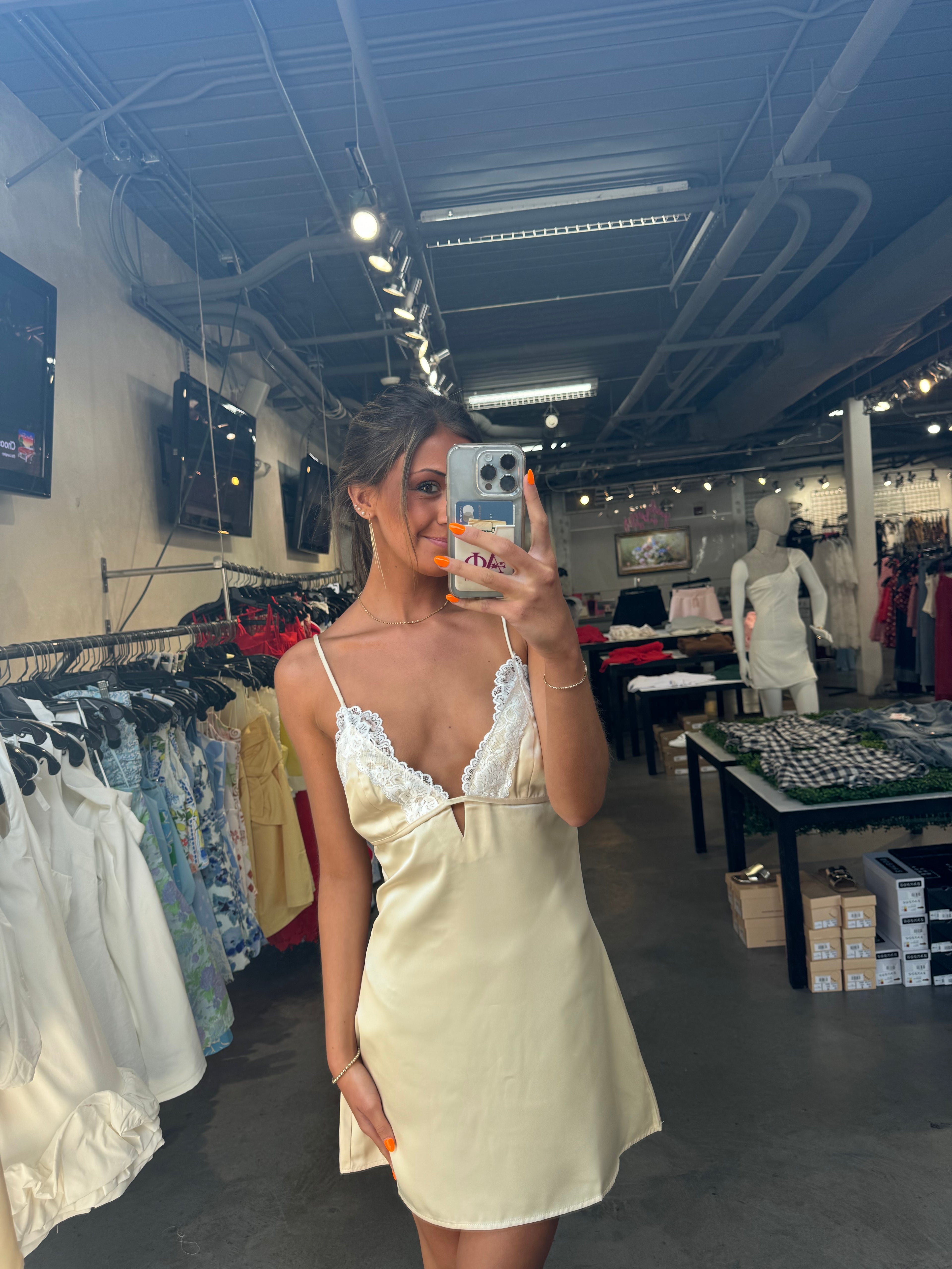 ELLIANNA SATIN MINI