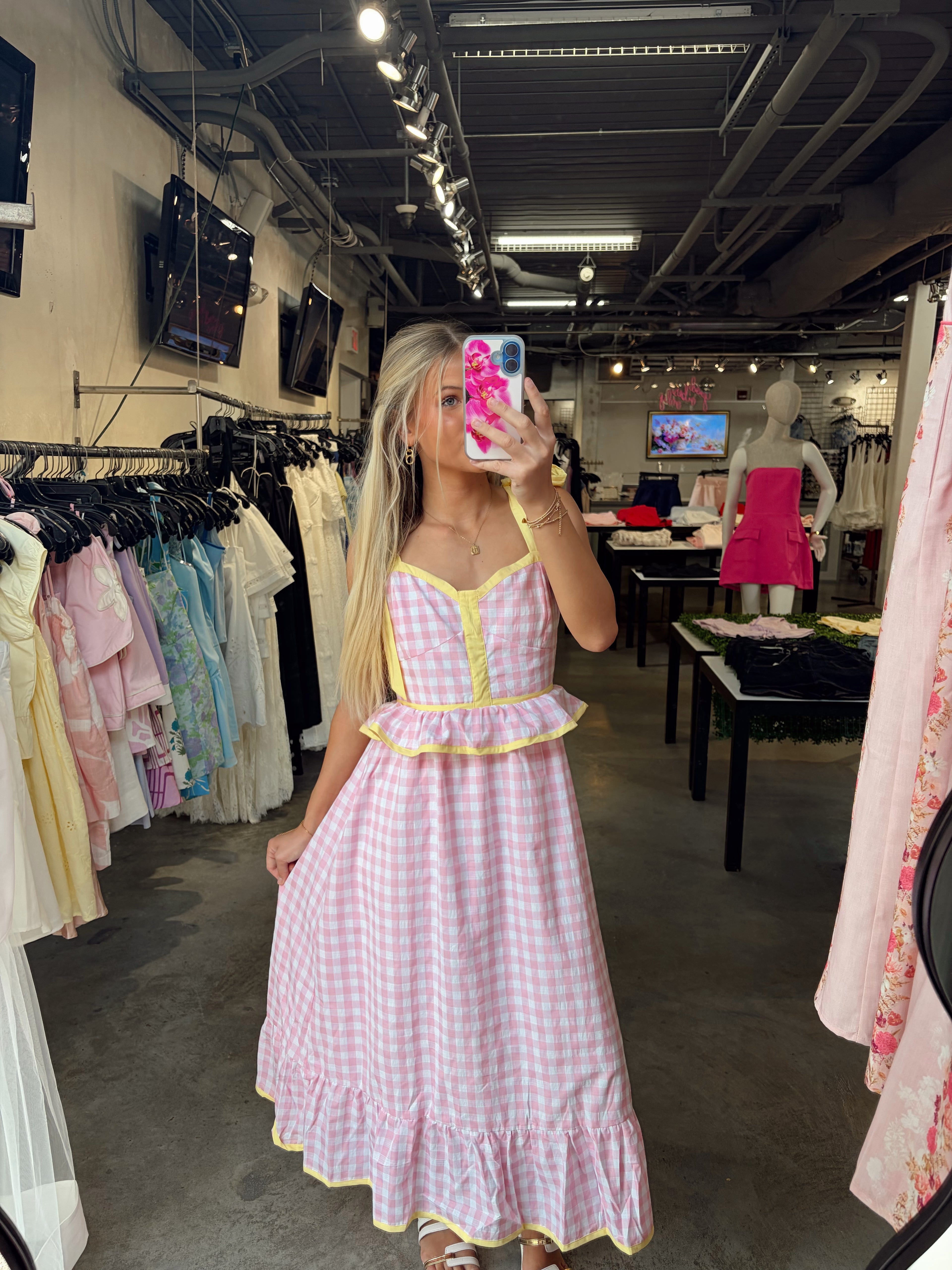 LEAH MIDI DRESS