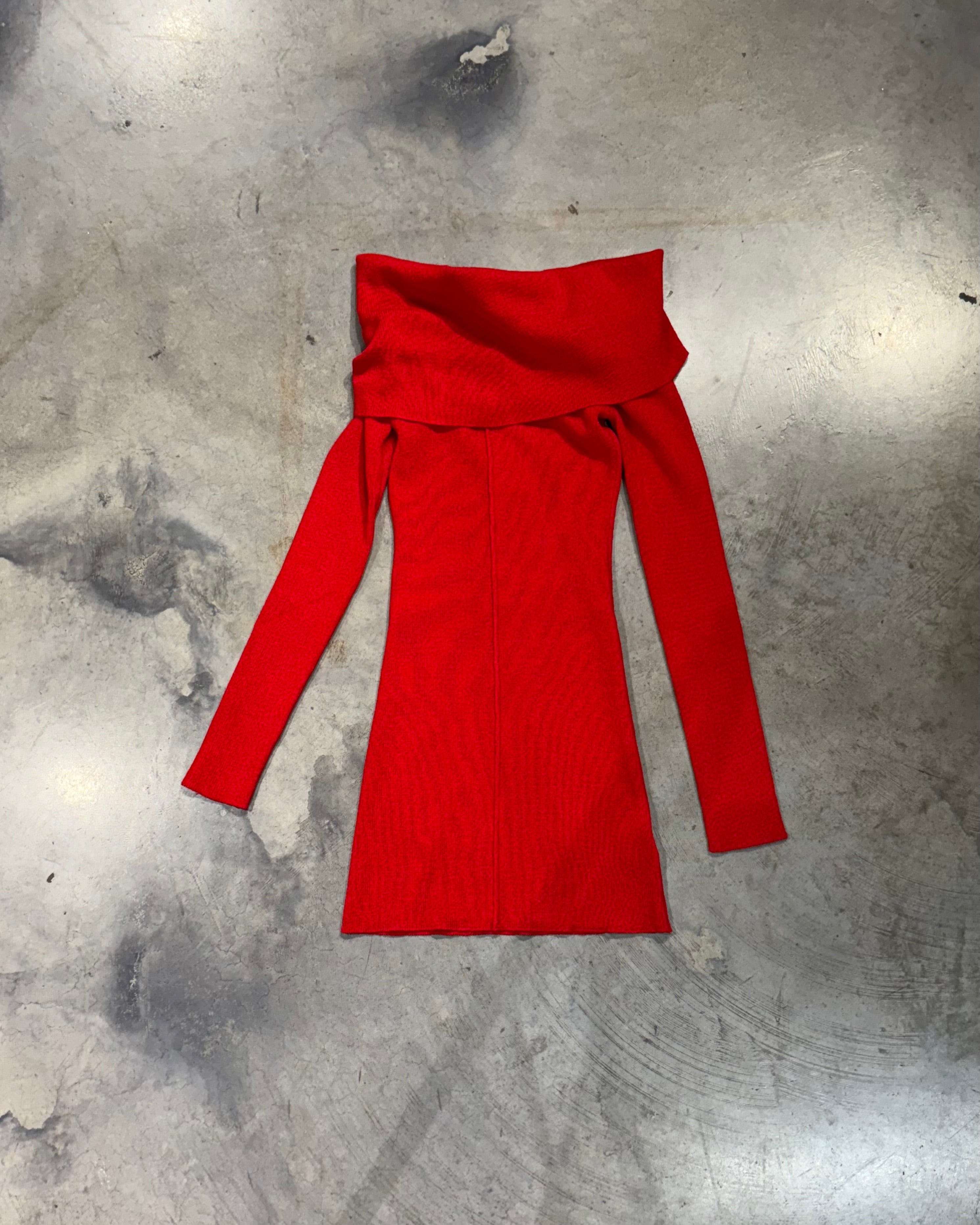 SCARLET SWEATER MINI DRESS