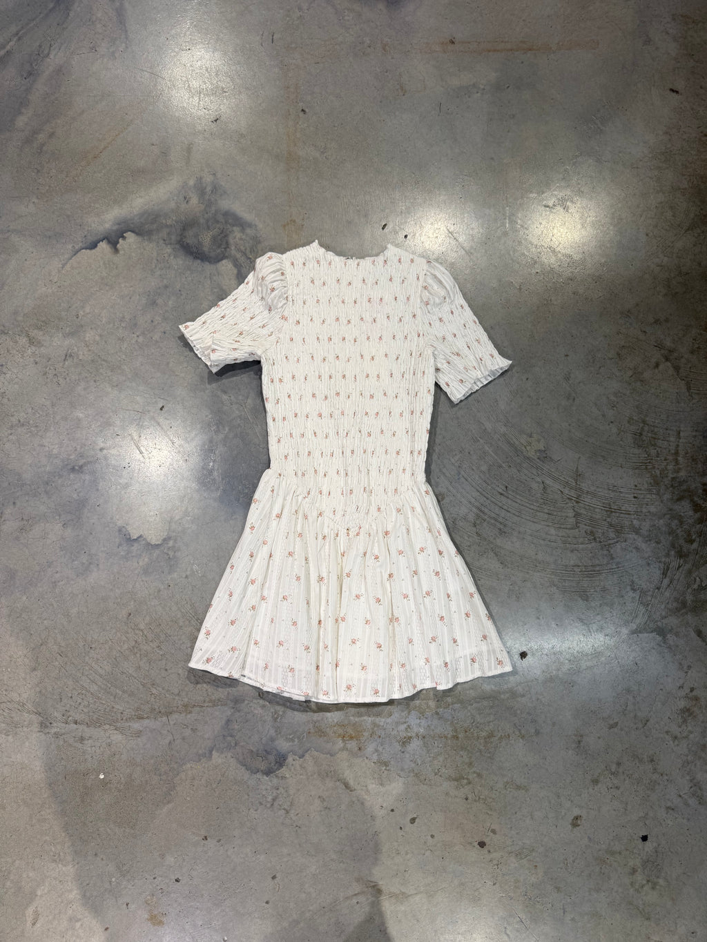Ophelia mini smocked dress