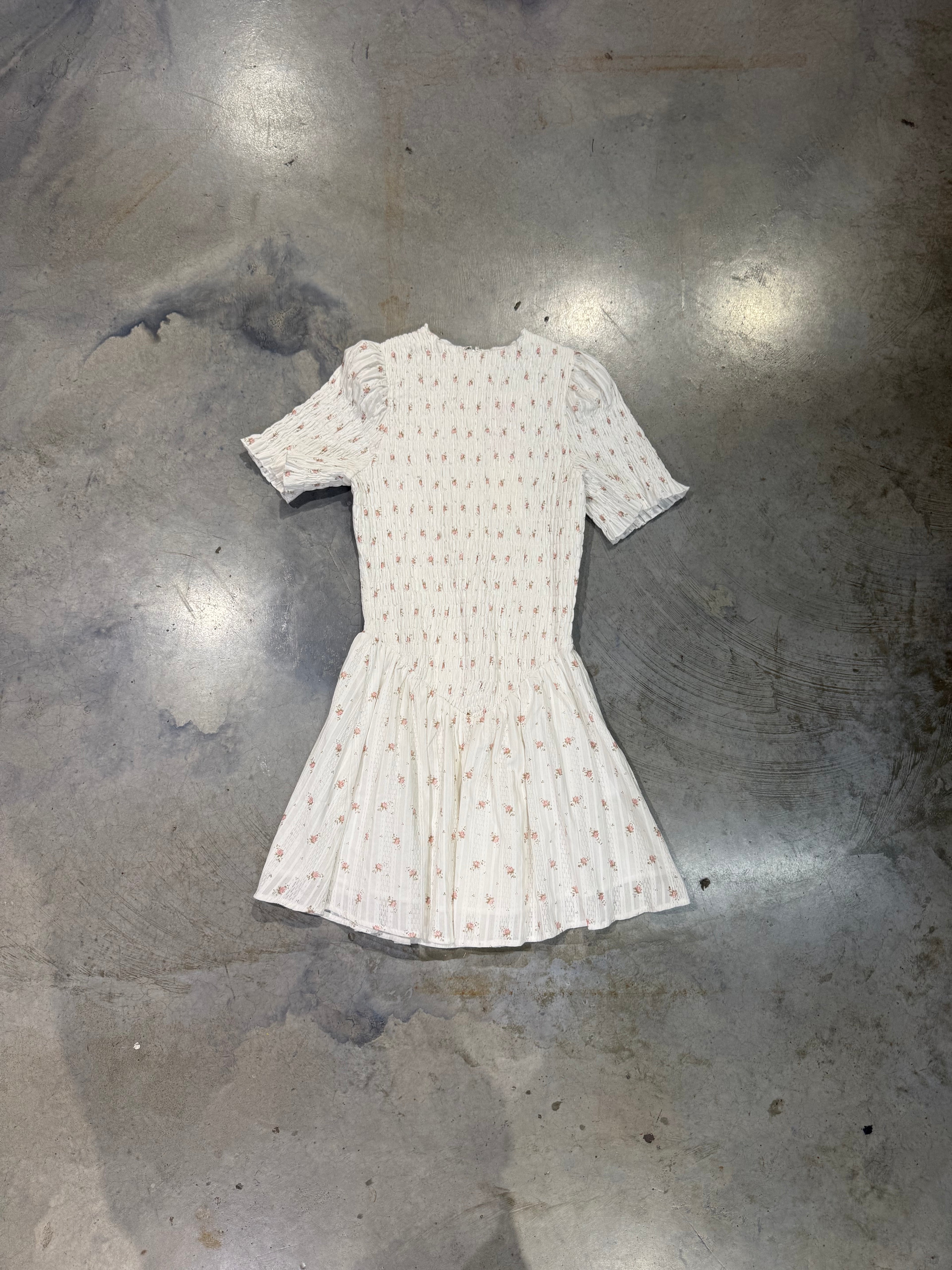 Ophelia mini smocked dress