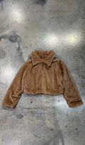 CROPPED FUR COAT