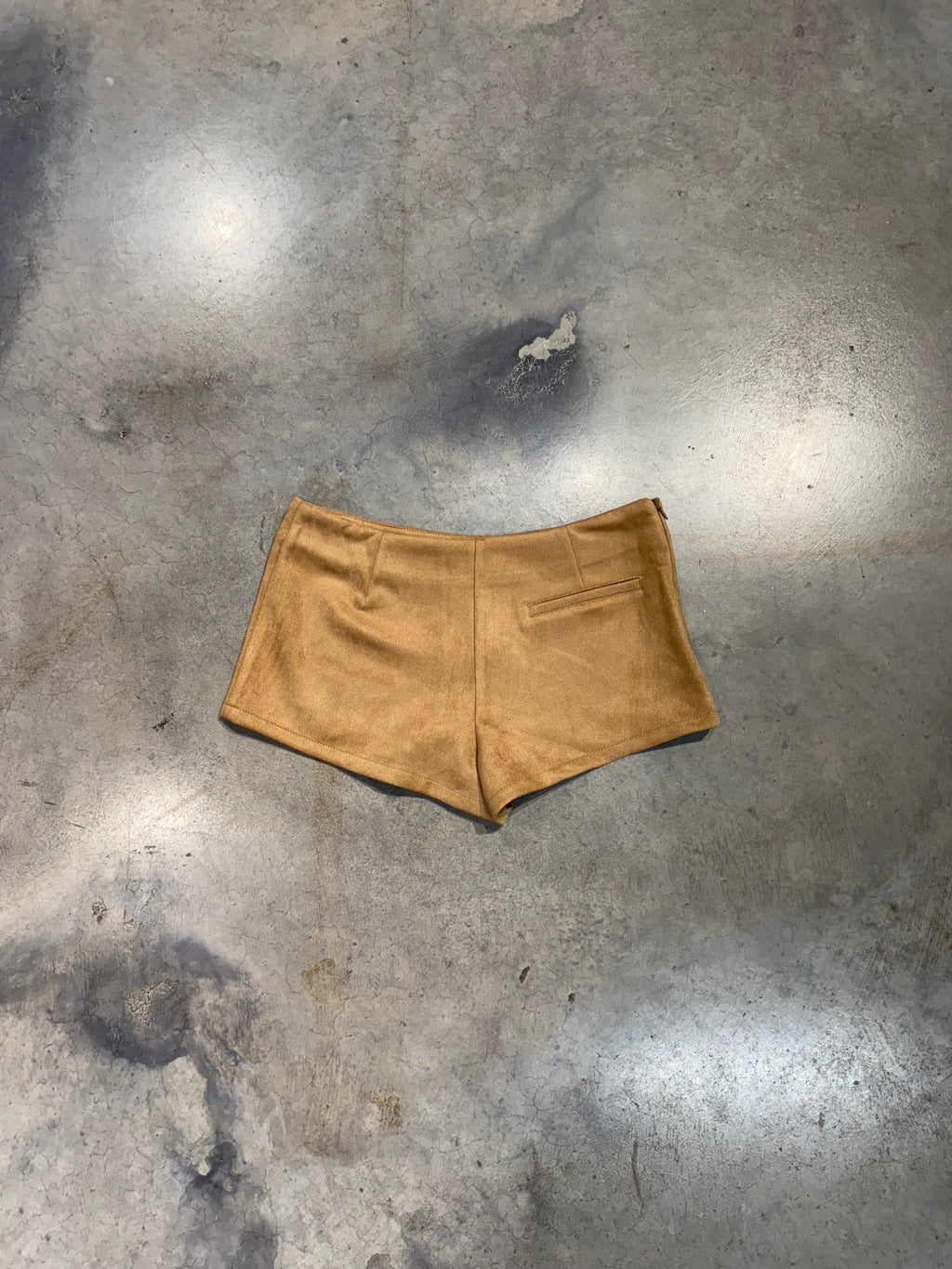 SUTTON SUEDE MICRO SHORTS