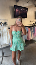 palm breeze mini dress