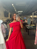 SALLY SMOCKED MIDI