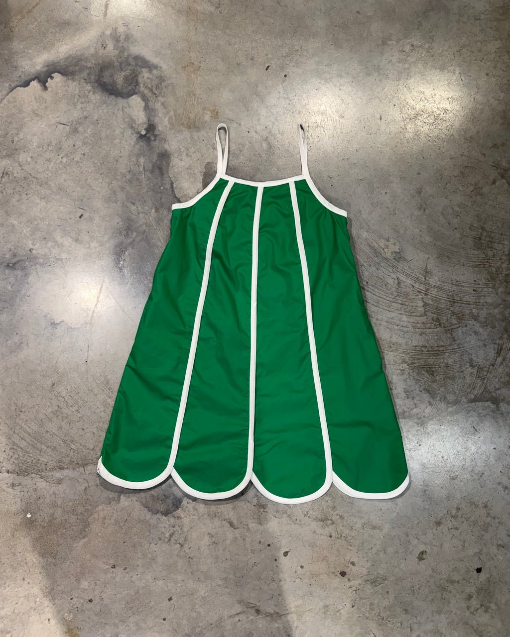AVERY SCALLOPED MINI DRESS