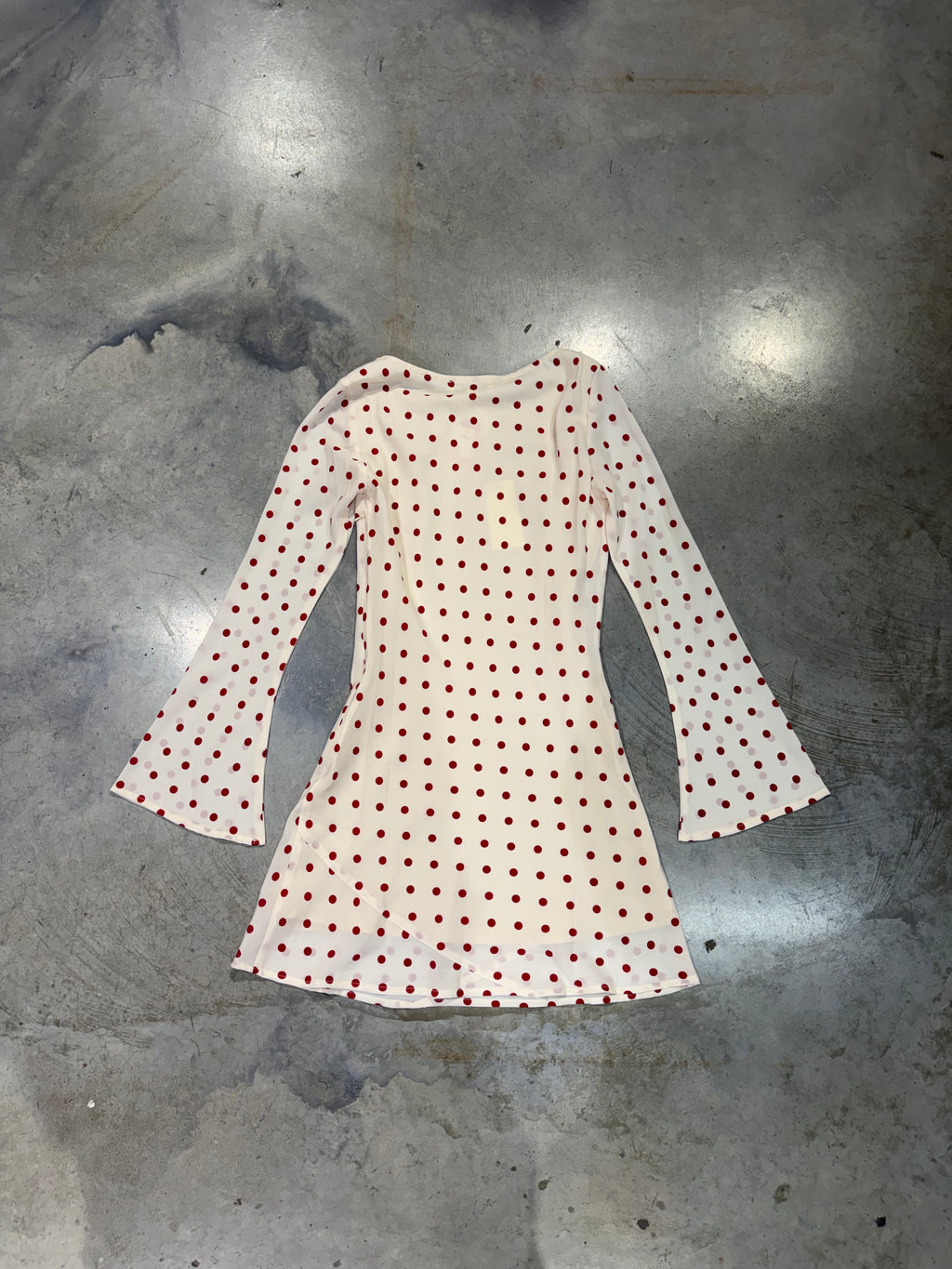 CELEST MINI DOT DRESS