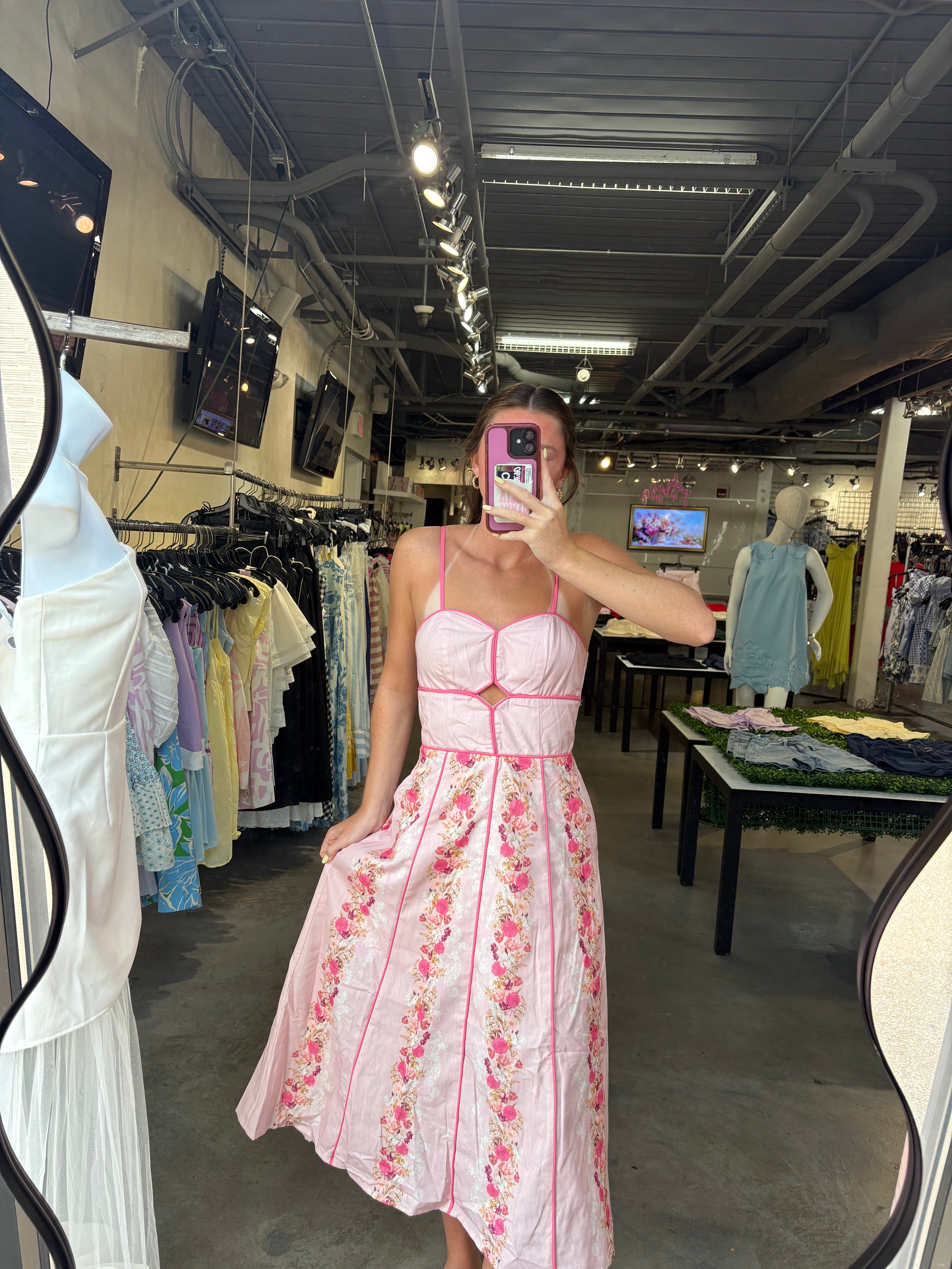 MALLORY FLORAL MIDI