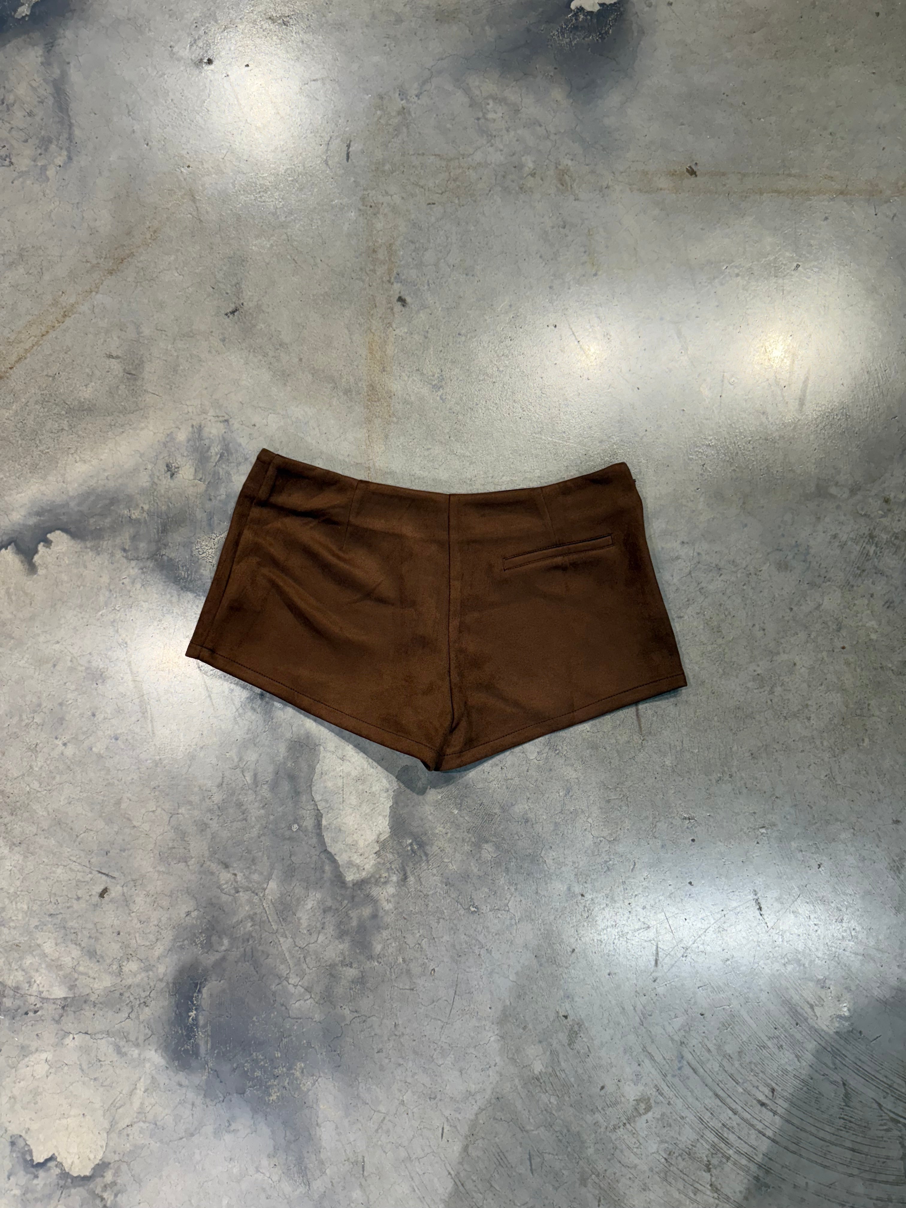 SUTTON SUEDE MICRO SHORTS