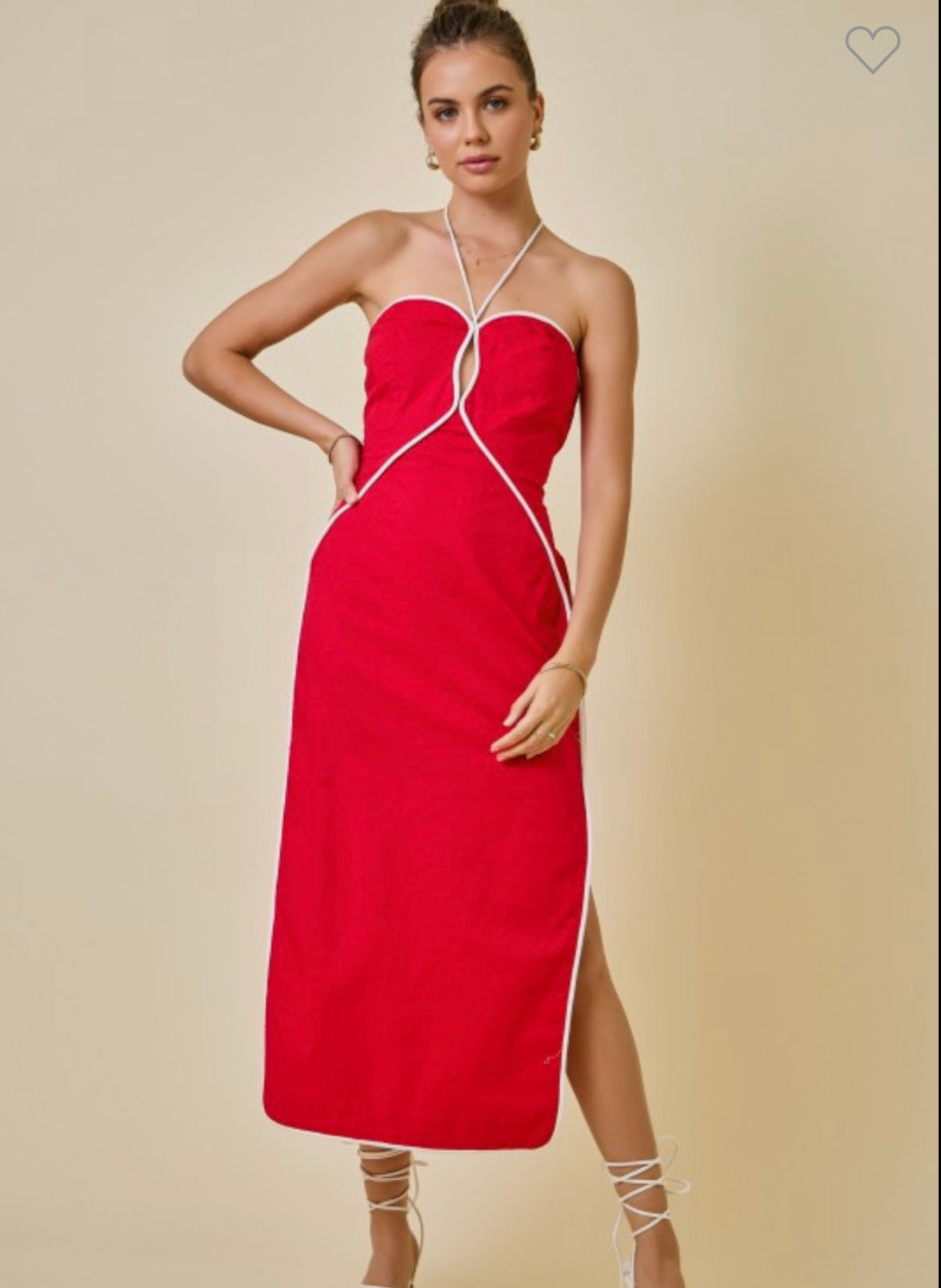HALLIE MIDI DRESS