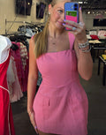 PARKER PINK MINI DRESS