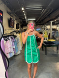 AVERY SCALLOPED MINI DRESS