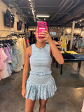 BLUE CHECK SET