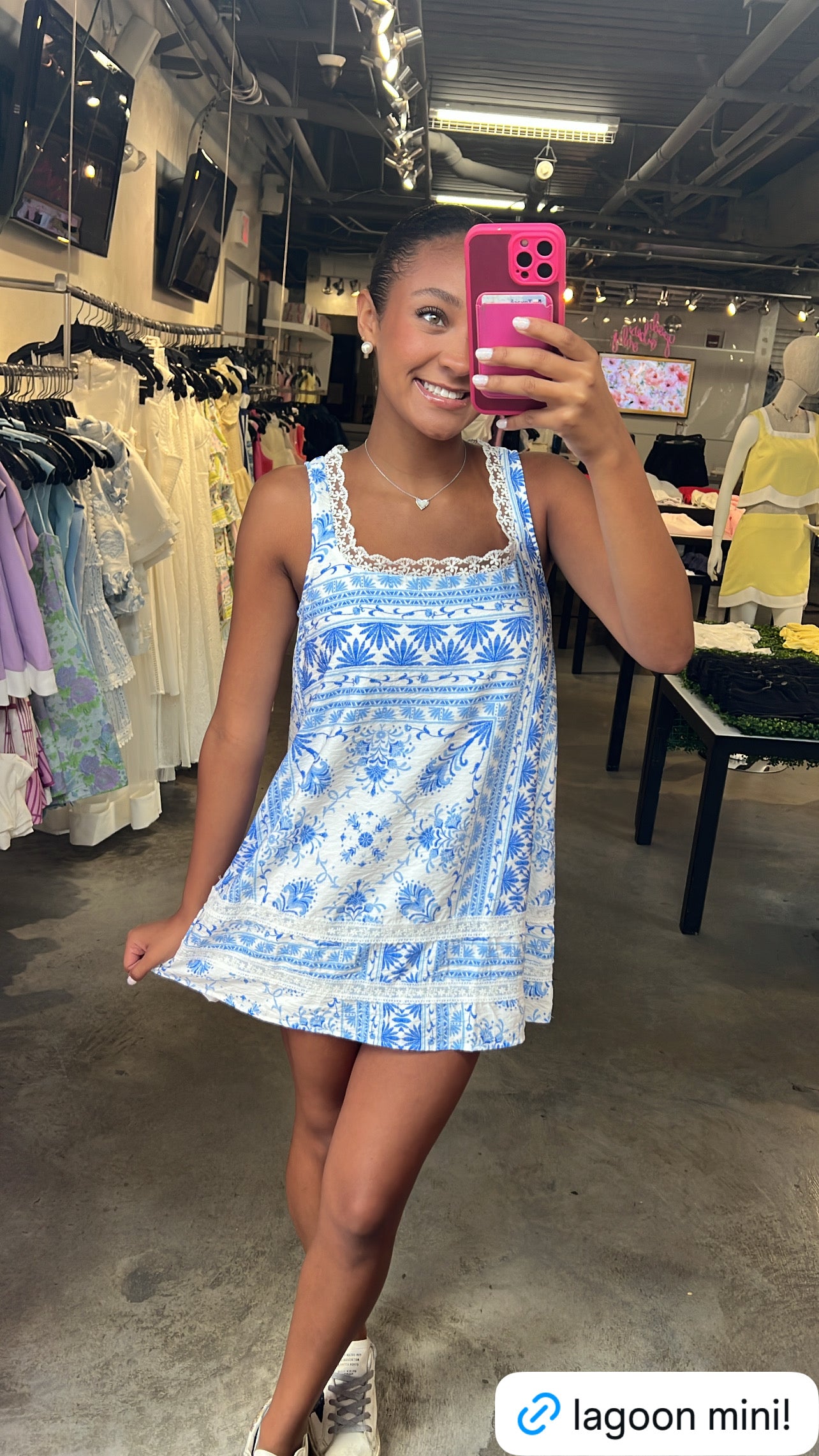 LAGOON MINI DRESS