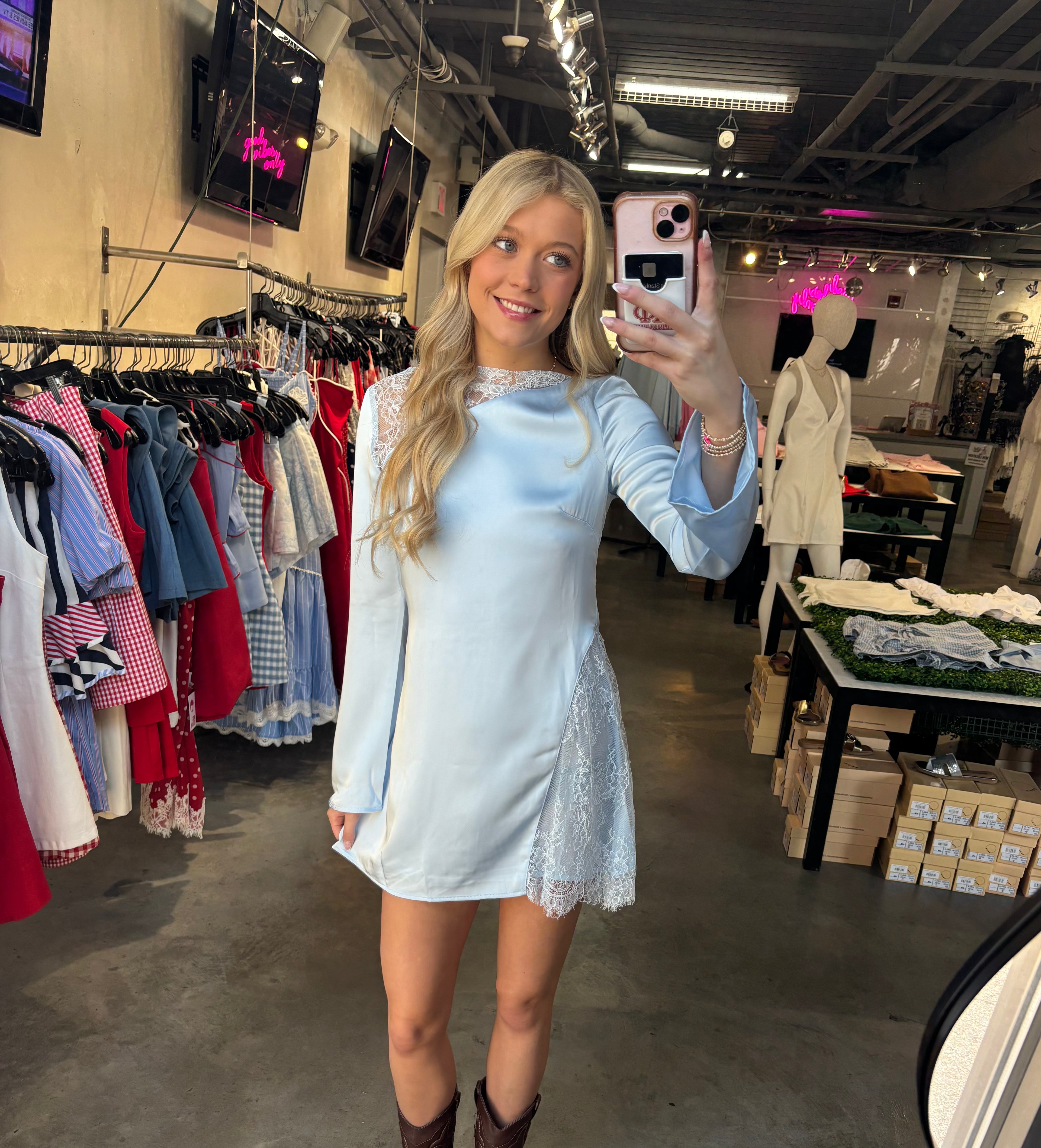 OXFORD NIGHTS DRESS
