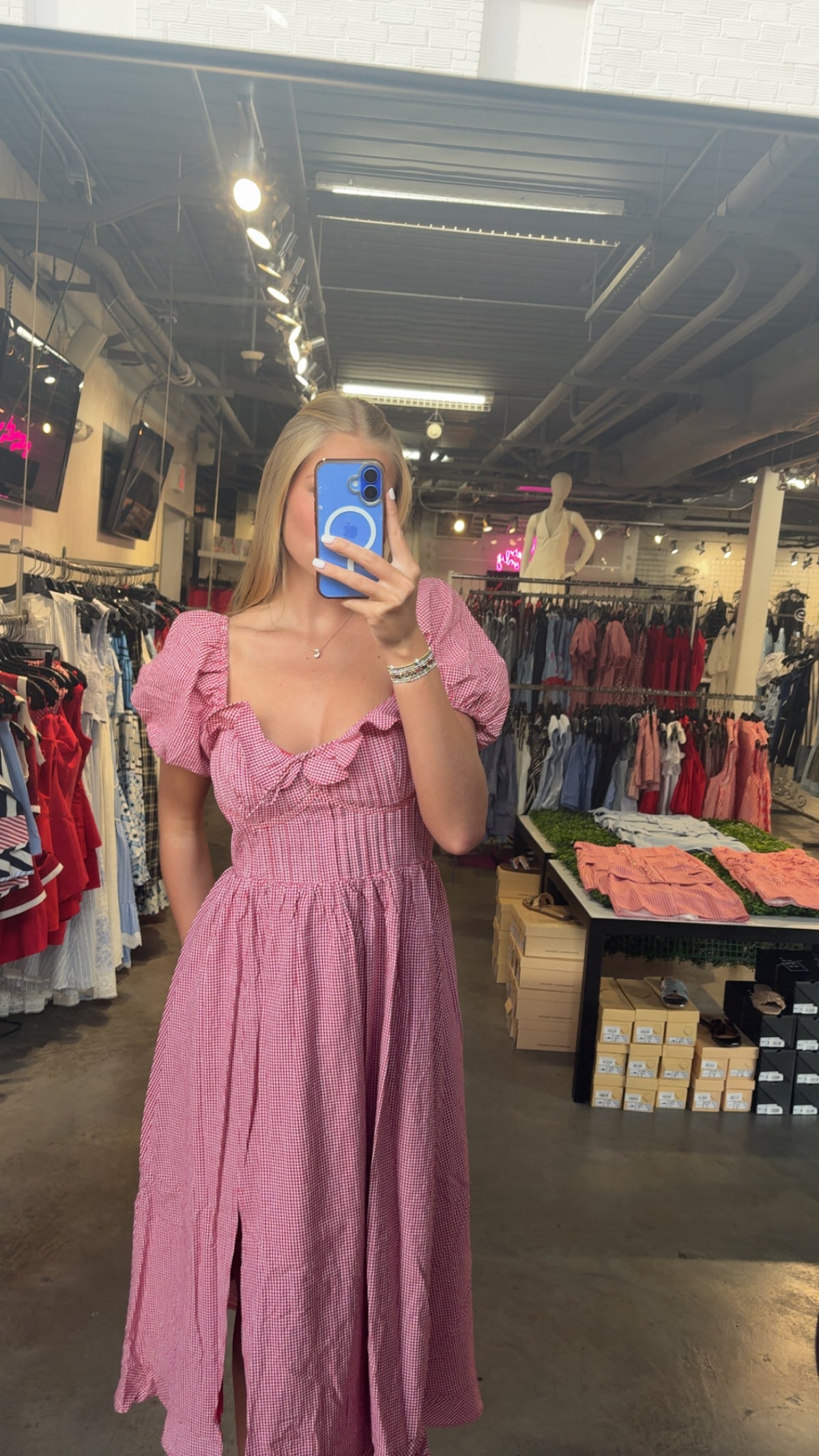 CHERRY PICNIC DRESS