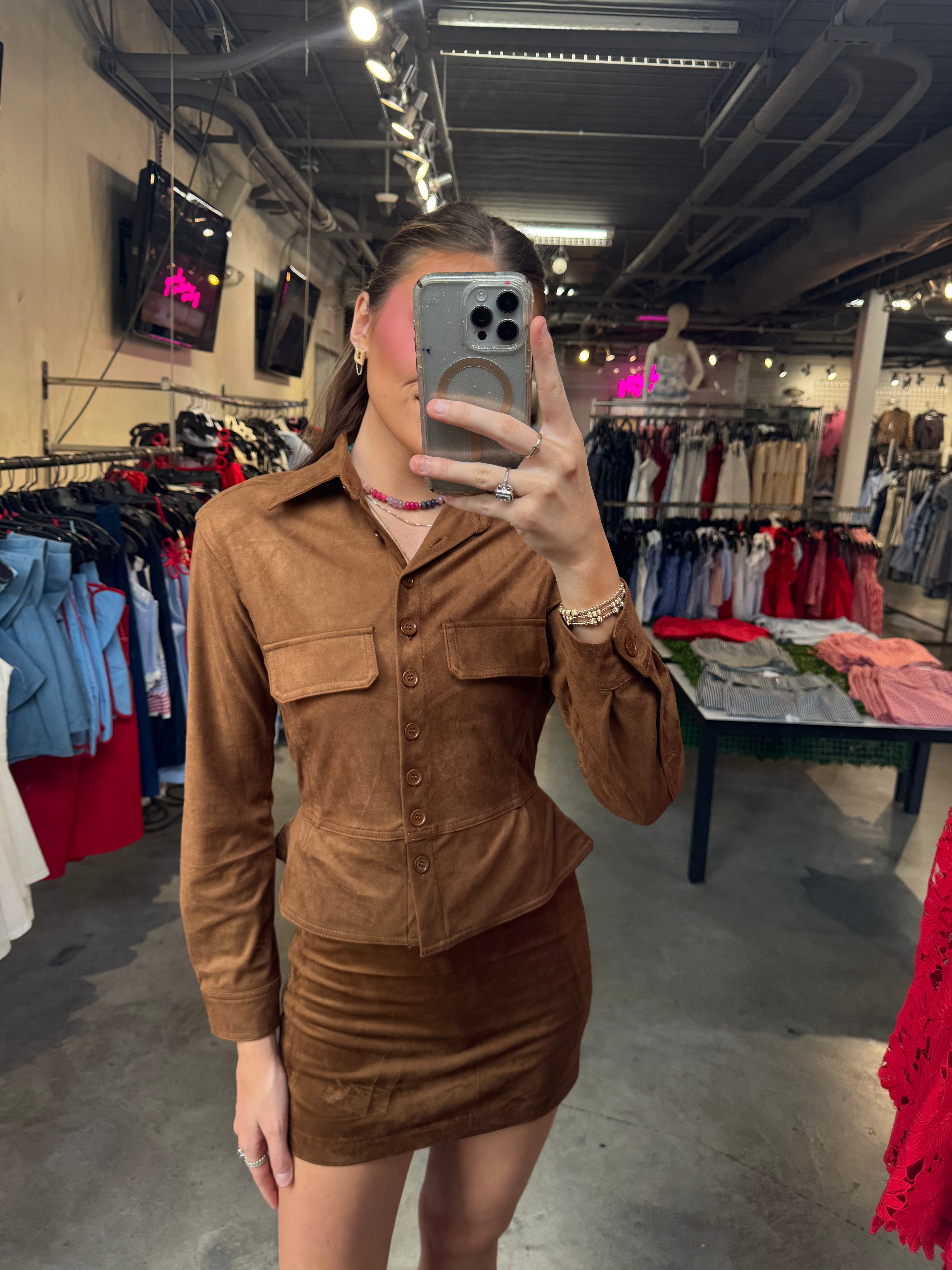 SADIE SUEDE JACKET