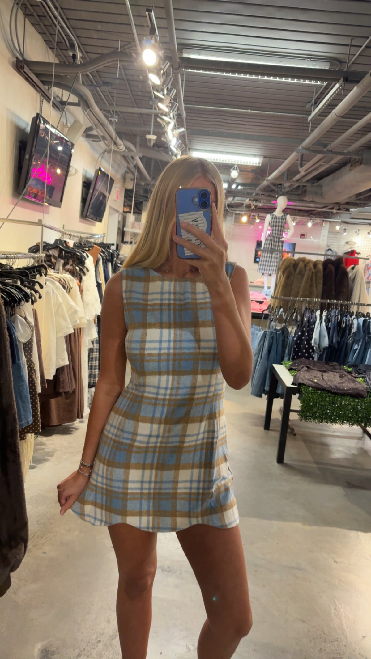 SKYLER PLAID MINI