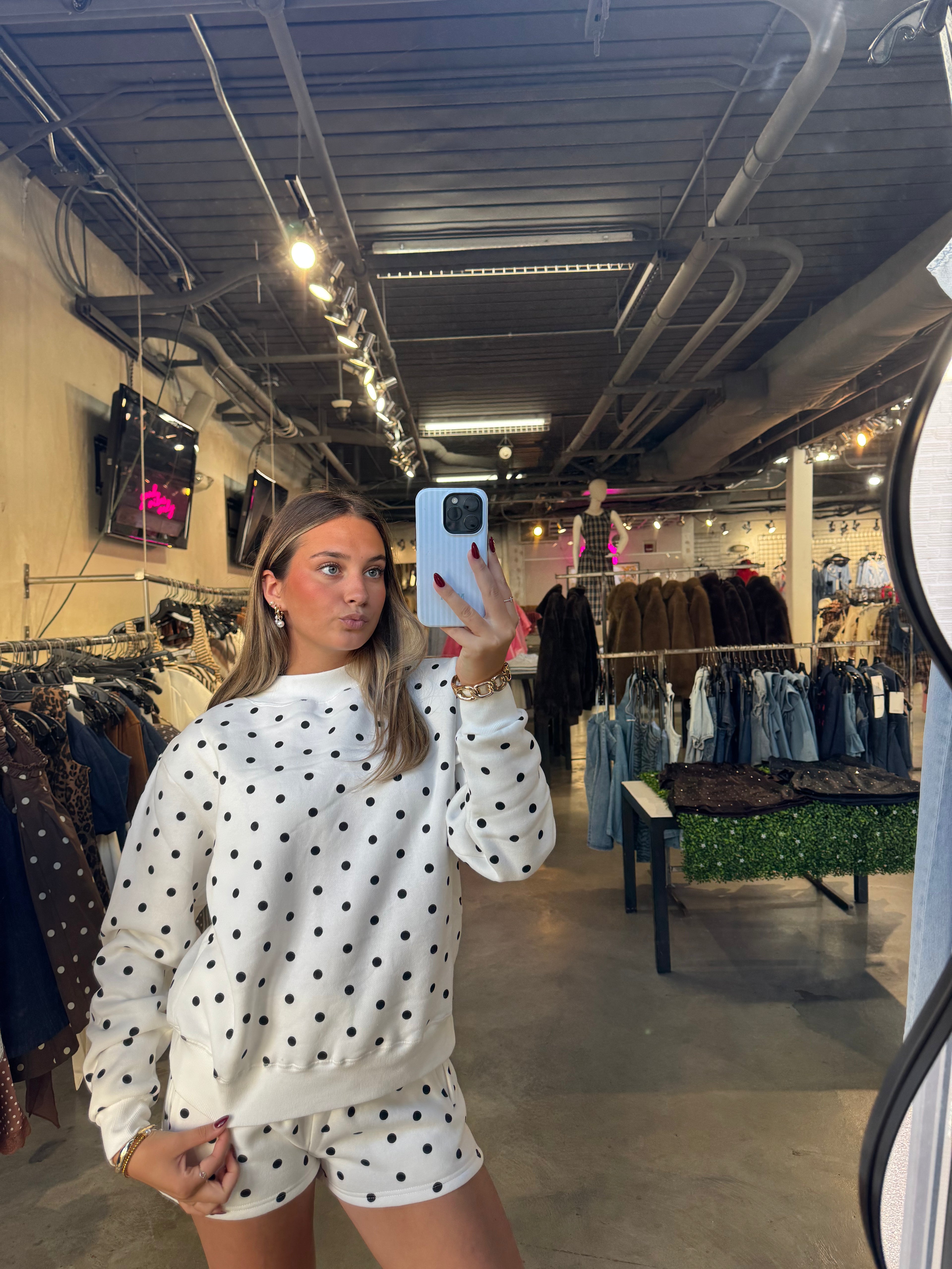 DOTTIE MOCK NECK