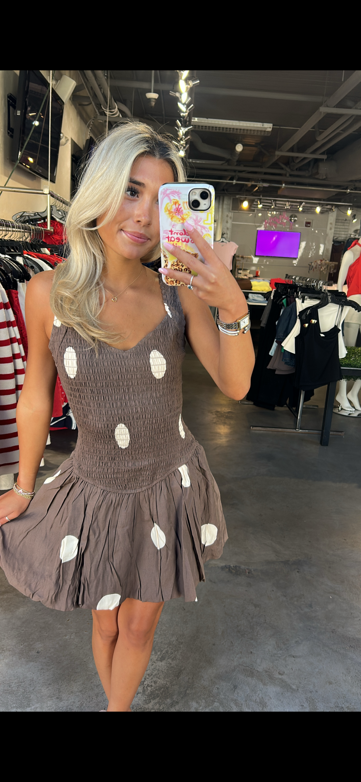 SWANN DRESS