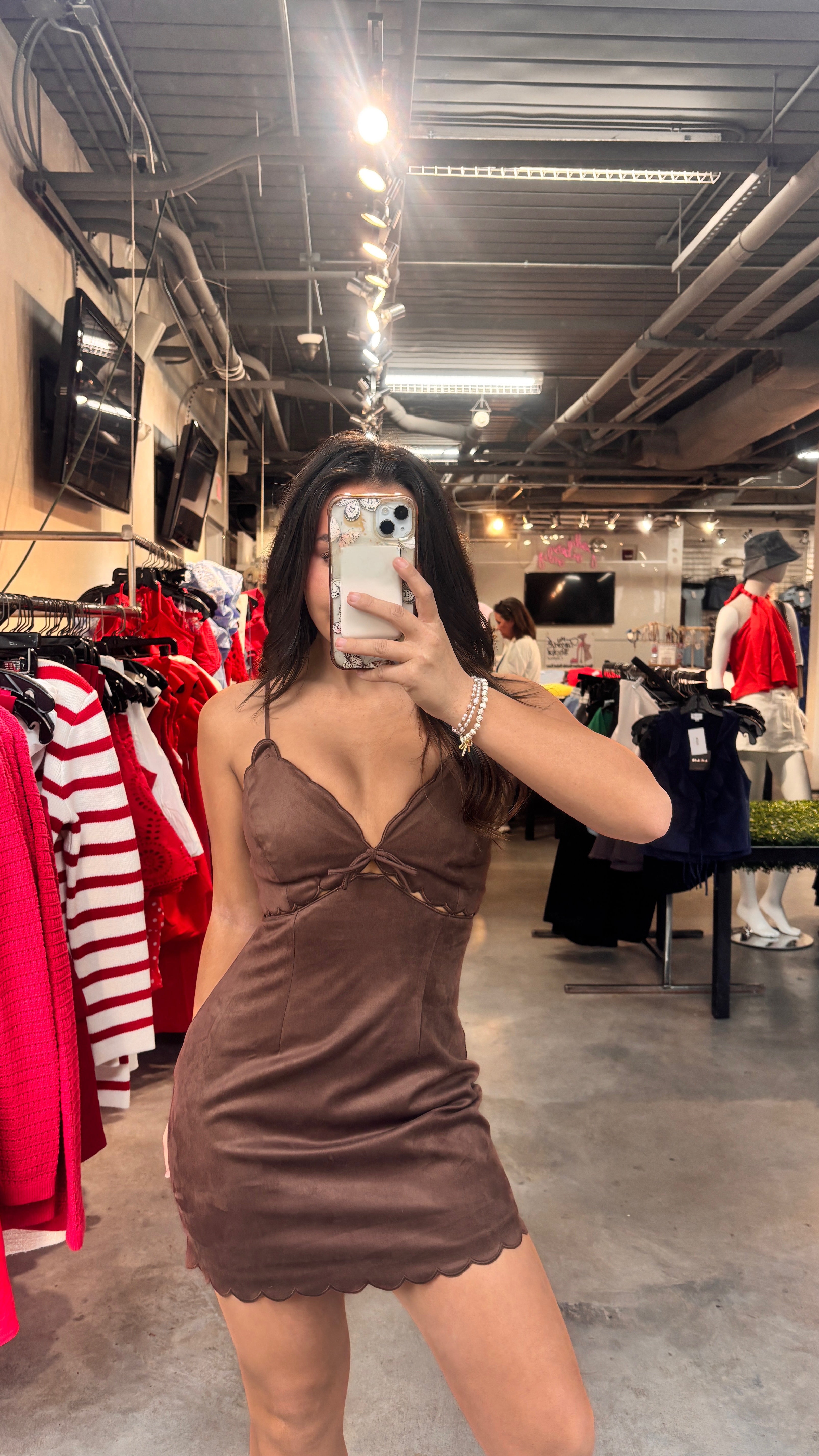 SUGAR SCALLOP DRESS