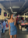 BLUE JEAN BELLE DRESS