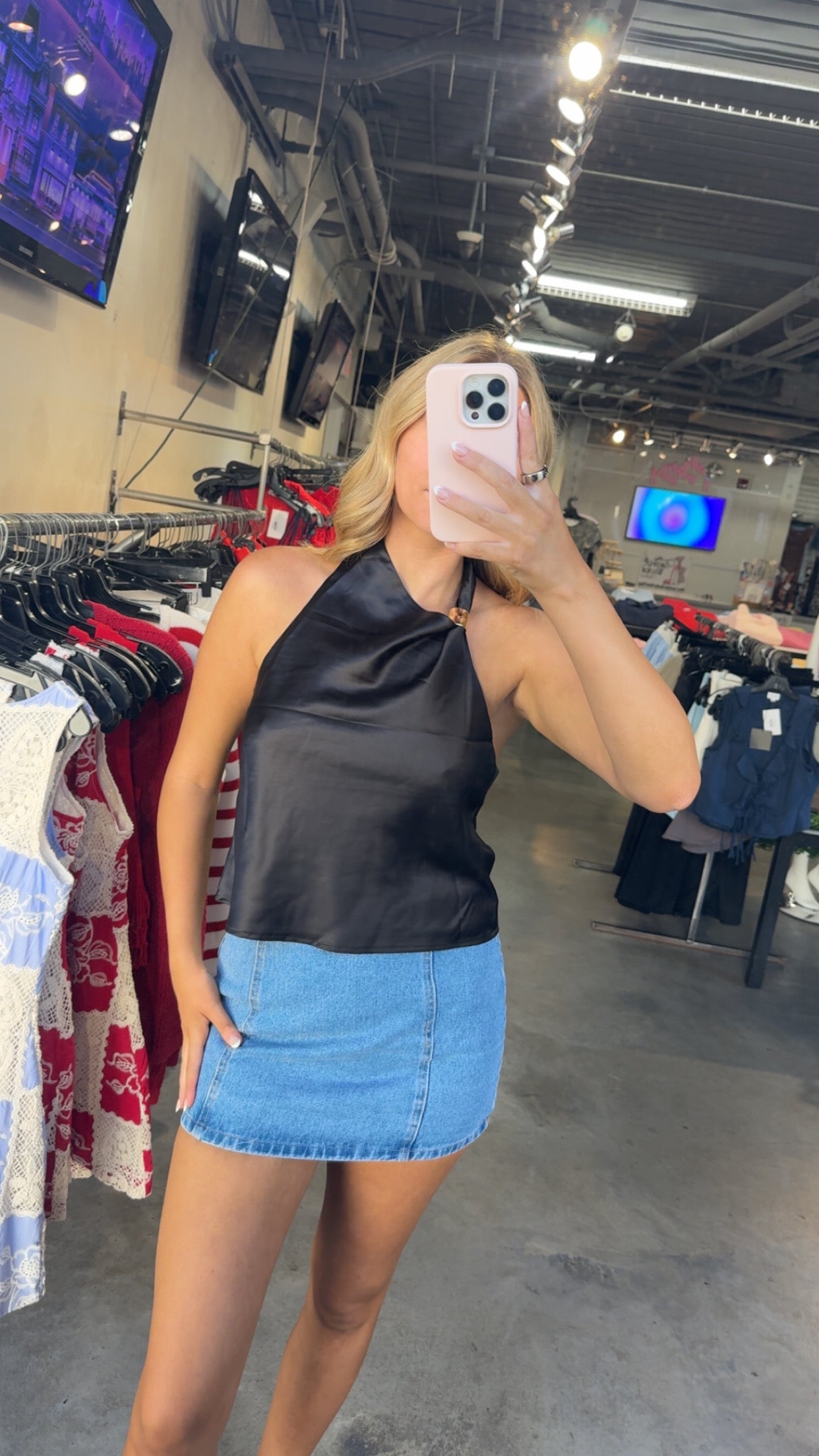 RAY HALTER TOP