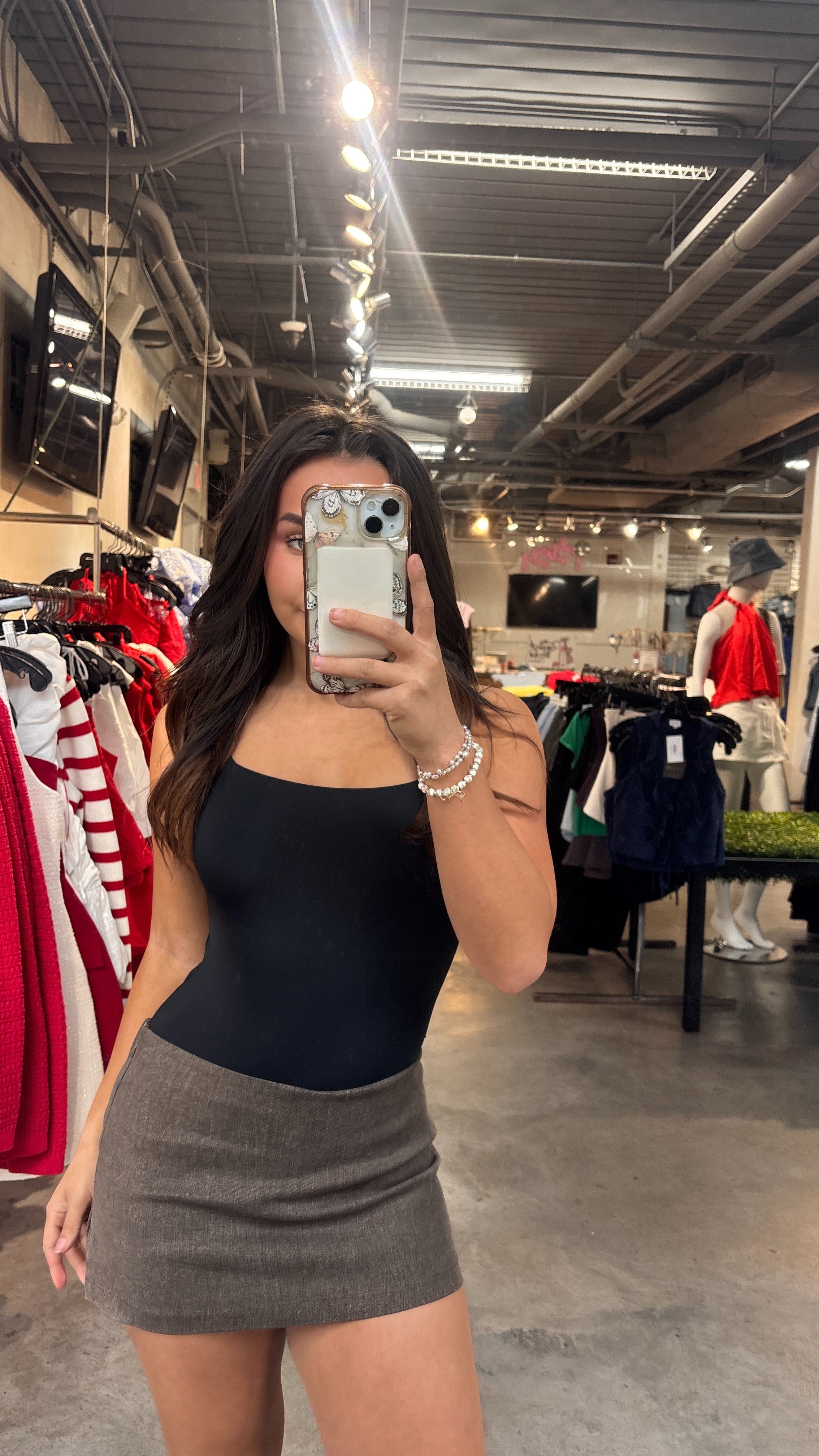 MOCHA MINI SKIRT
