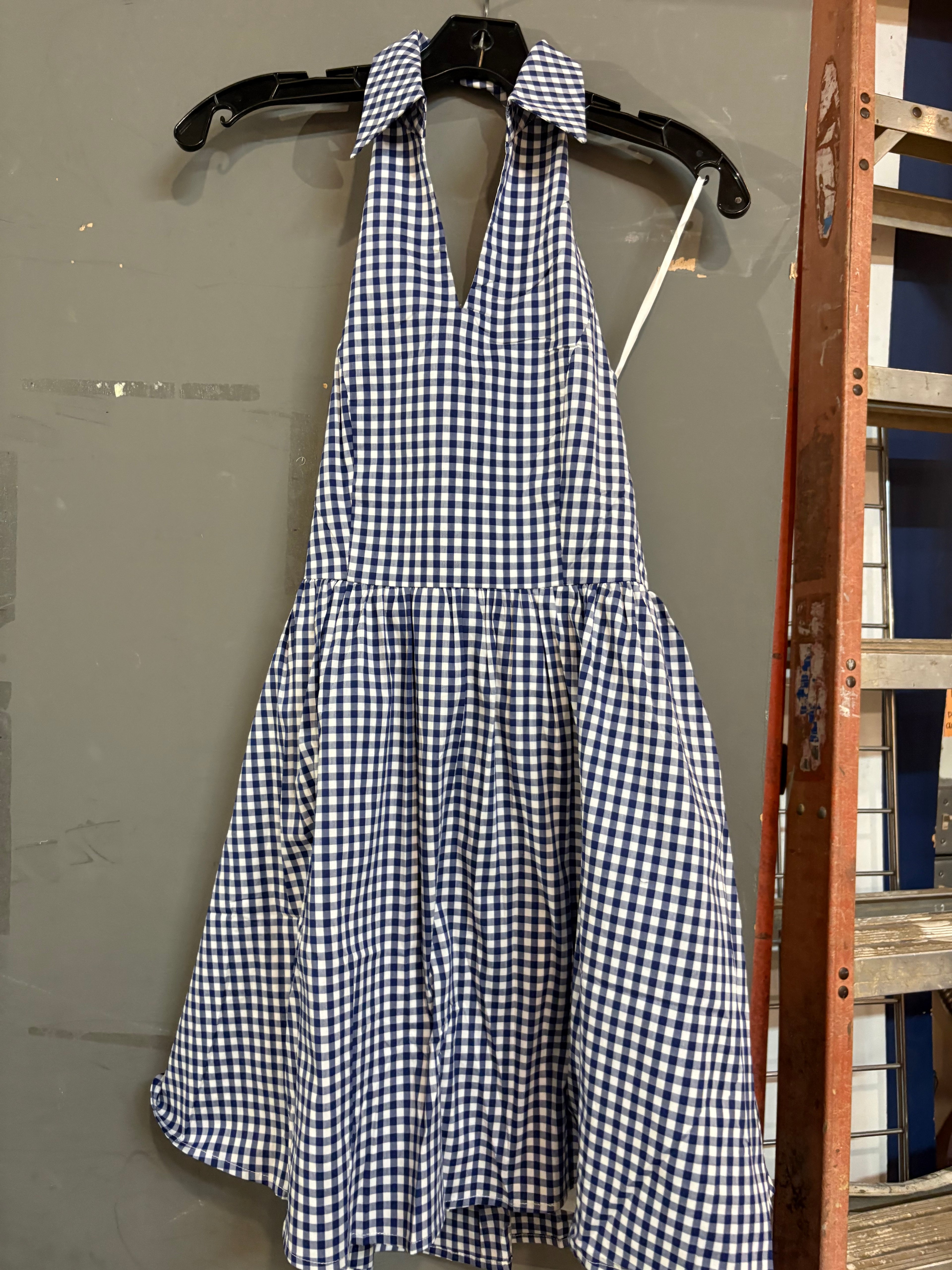 GINGHAM LOVE  DRESS