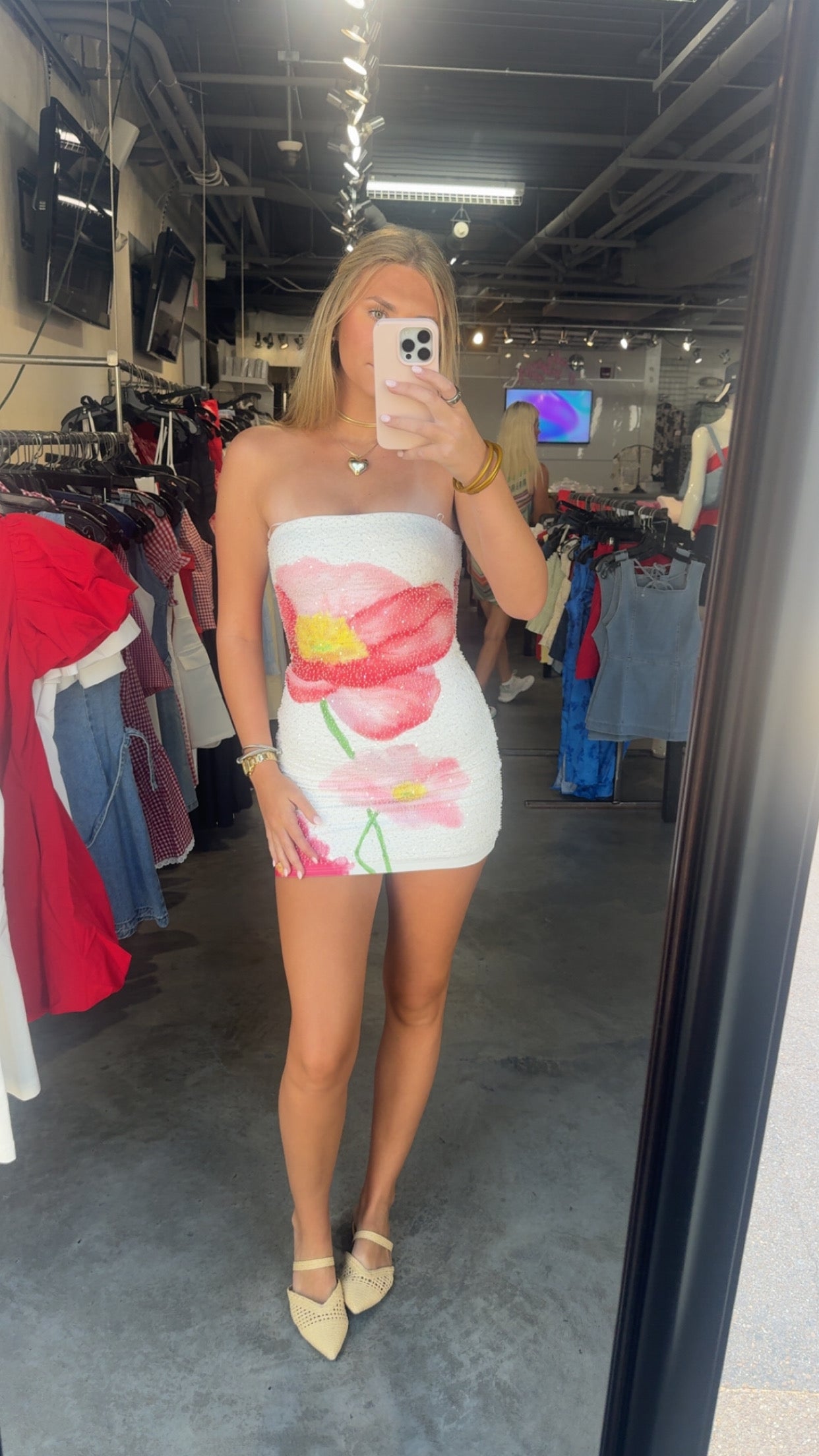 GARDEN PARTY GLAM DRESS