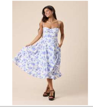 LINEN BLOSSOM DRESS