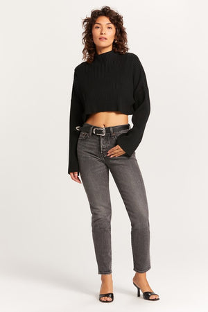 FIRESIDE RIBBED BELL SLEEVE SWEATER